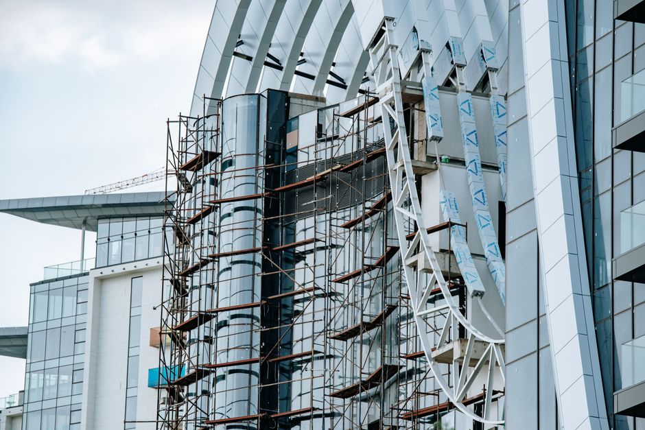 Mobilna aluminijska skela, radna visina 6 m — najam alata Osijek